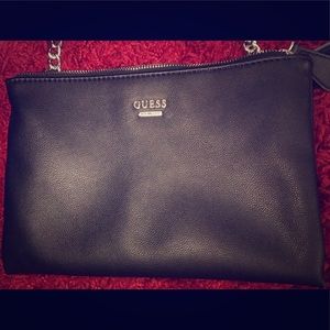 GUESS leather cross body handbag